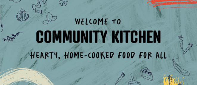 Big Community Kitchen Logo: Hearty Home-Cooked Food for All